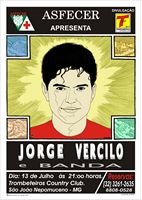 Cartaz para show de Jorge Vercillo